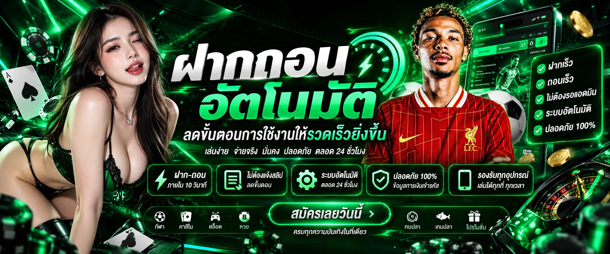 เกมสล็อตแตกง่ายและบาคาร่าออนไลน์บน HYENA888